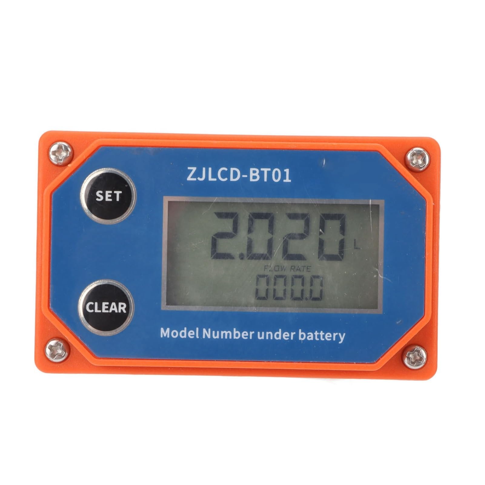 Caudalímetro Electromagnético Caudalímetro digital con sensor de flujo, fabricado en acero inoxidable y resistente a ácidos álcalis, for riego agrícola(DN20)