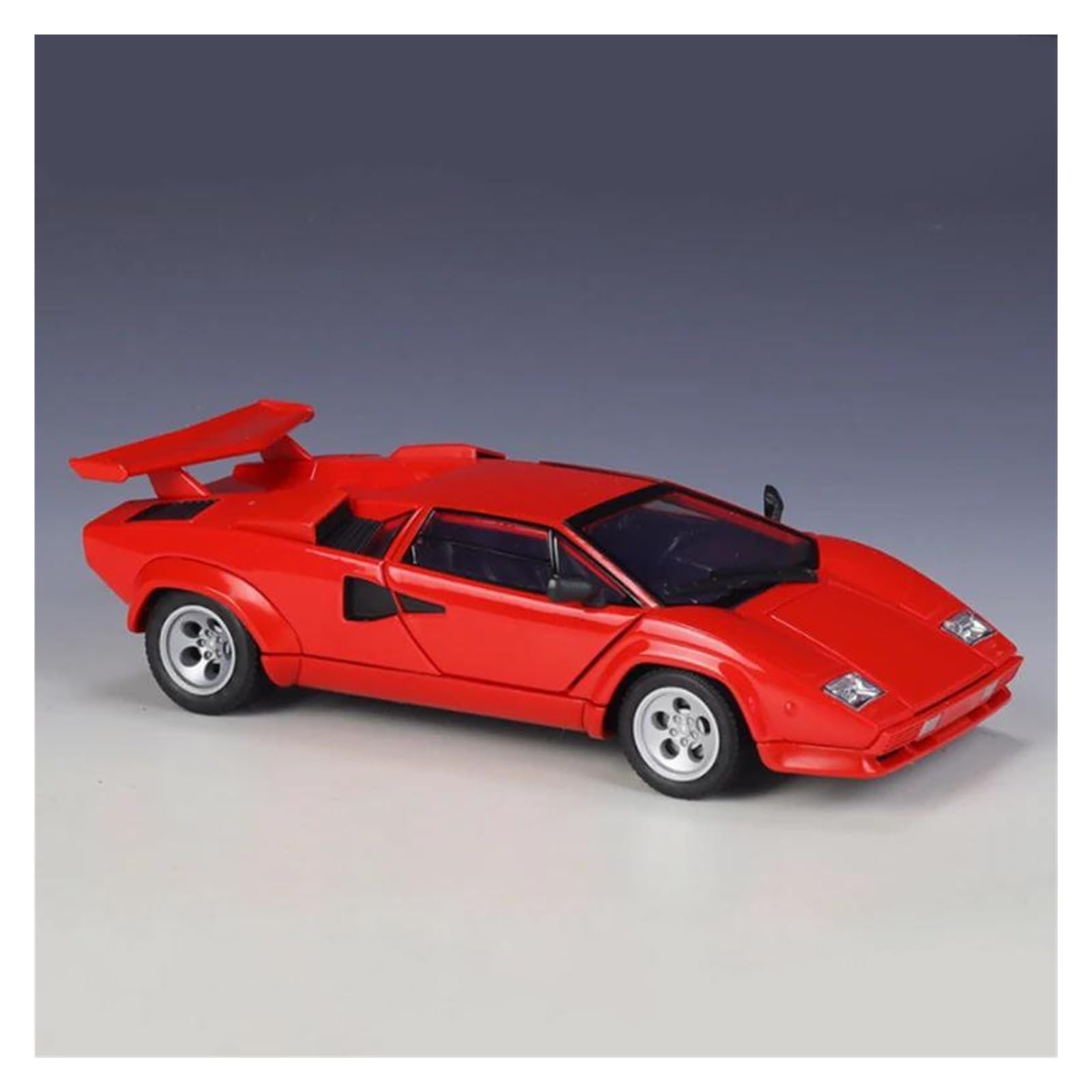 BANKOTO Diecast Car 1:24 For Countach LP5000s Alloy Model Metal Diecast Vehicles Collectible Model(Red)
