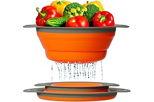 Comfify Orange Kitchen Colander Set