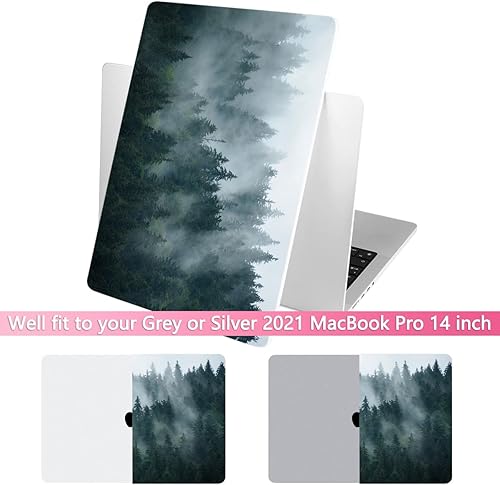 Miniatura 161 de Batianda Funda para MacBook Pro M4 de 16 pulgadas 2024 2023 2021 modelo A3403 A2991 con chip M3 M2 Pro/M1 Max, carcasa rígida de plástico