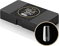 Apres Gel-X® Scupted Square Medium Tip Box | 500pc Gel-X Tips, 11 Sizes 00-9, Premium Quality