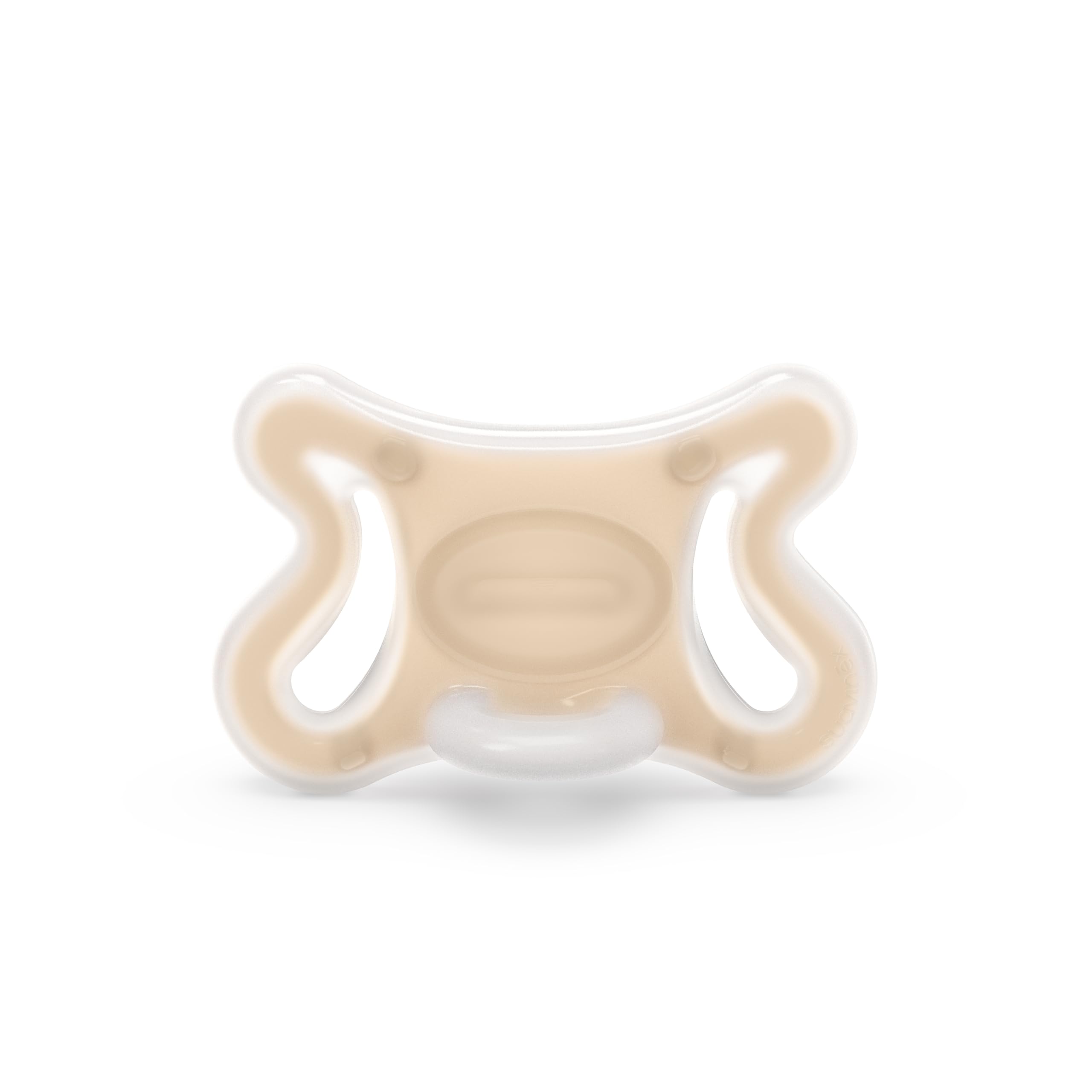 Suavinex, Zero Zero Pacifier with Symmetrical Nipple SX Pro, 0-6 Months, Newborn Dummy, Suitable for Breastfed Babies, Hypoallergenic, SkinFriendly Silicone, Fair