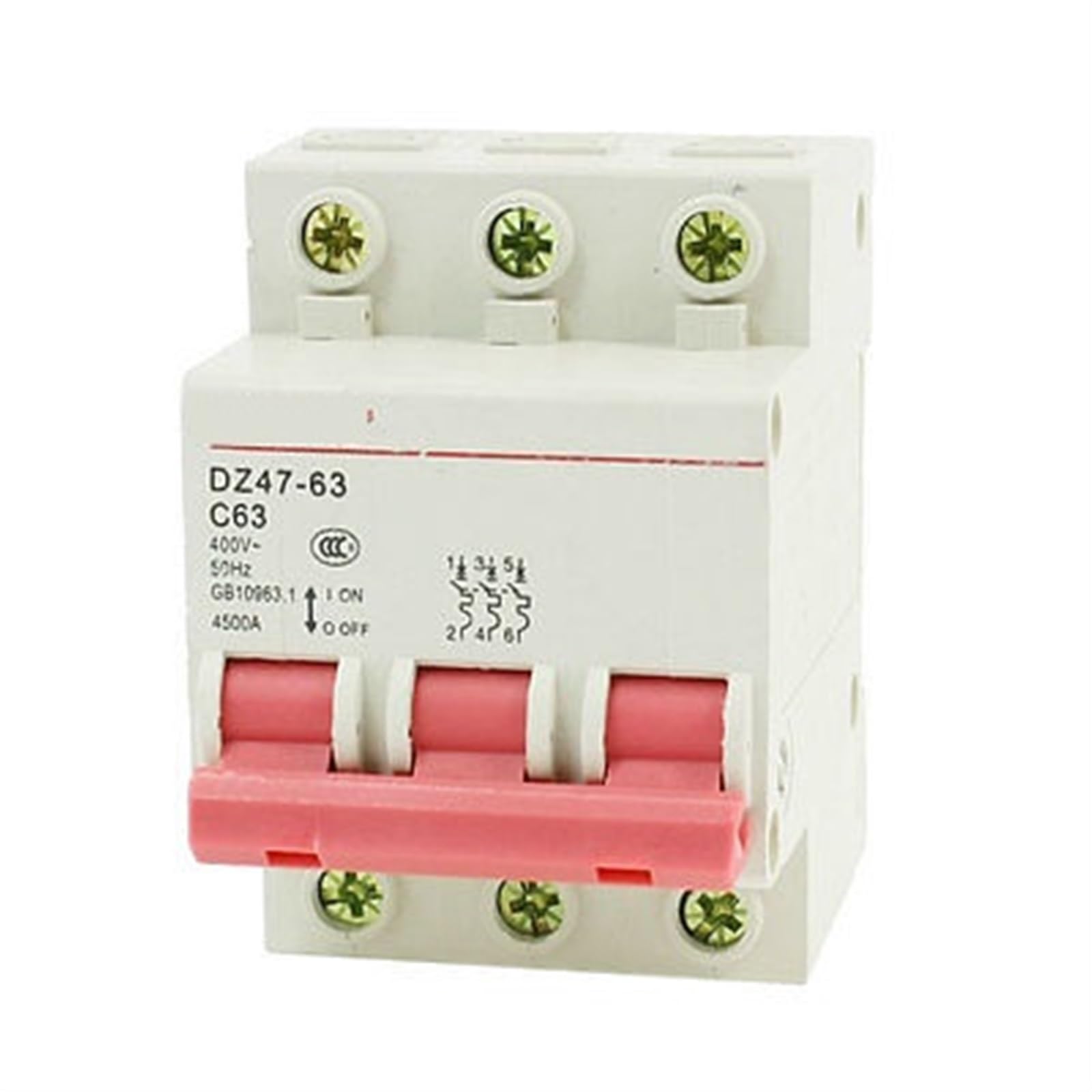 Mini disjoncteur 400 V 63 A tripolaire pour éviter les coupures générales de courant