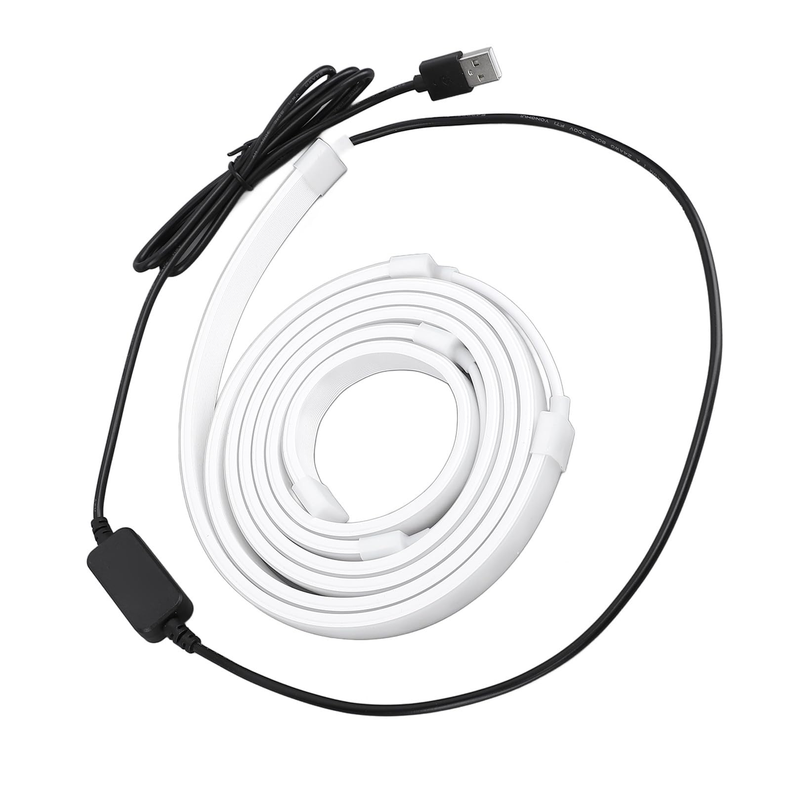 Cocoarm Tira de Luz LED para Pantalla de Computadora RGB USB Tira de Luz
