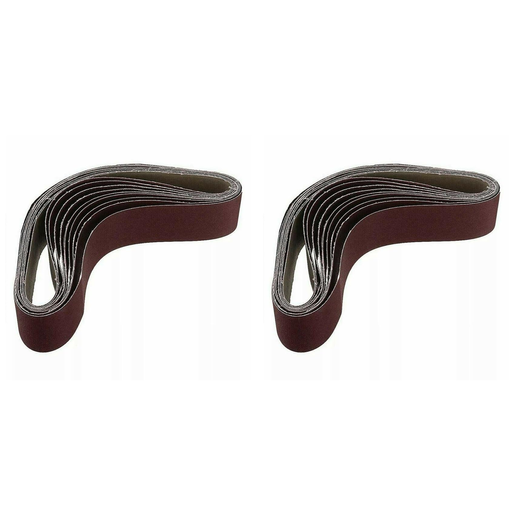 Hfgdnchva Black 20Pack 686X50mm Sanding Belts 1000 Grit Aluminium Oxide Sander Sanding Belts
