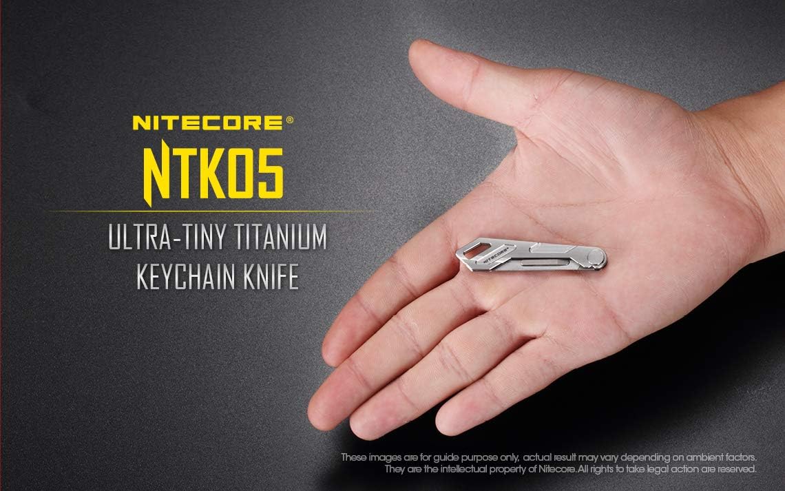 Nitecore NTK05 Titanium Knife