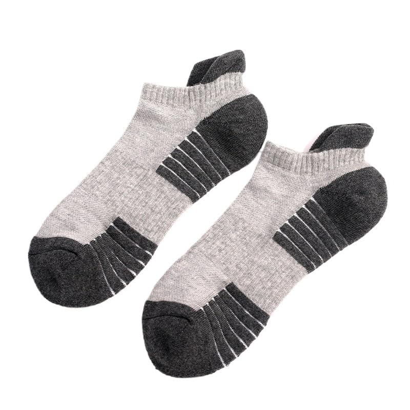 Gepolsterte Sportsocken – Gepolsterte Laufsocken for lange Distanzen for Männer und Frauen, atmungsaktive Sportsocken