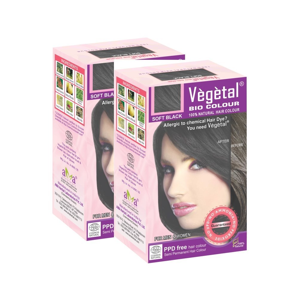 Vegetal Bio Colour Soft Black 50gm