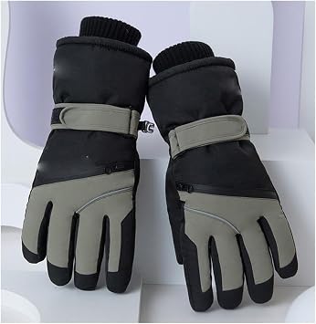 Ski Snow Gloves for Men Women, Thermal Gloves, Touchscreen Winter Warm, with Practical Pocket, for Cold Weather, Commuting in Rain Or Snow