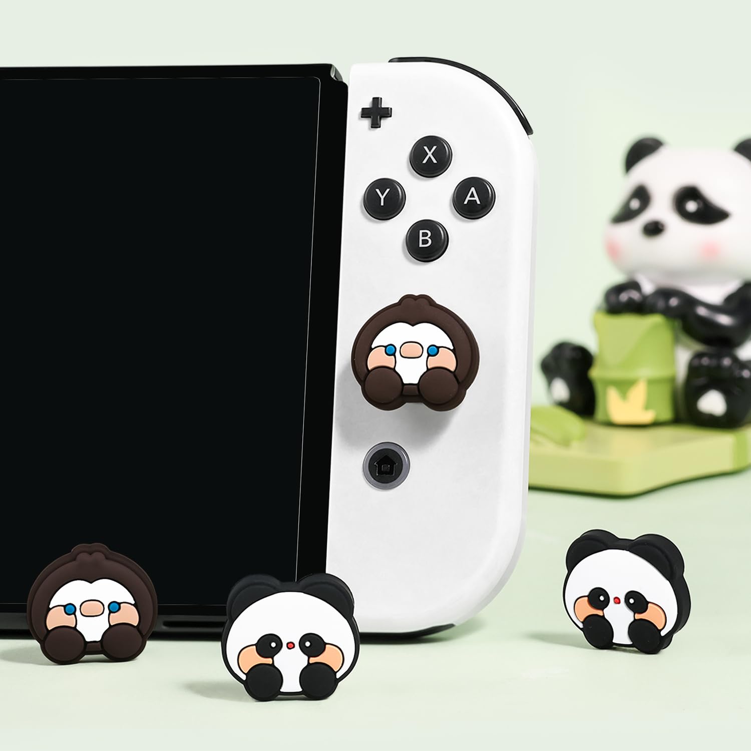 Amazon.com: PAWSWORLD Switch Thumb Grips - Cute Panda & Penguin