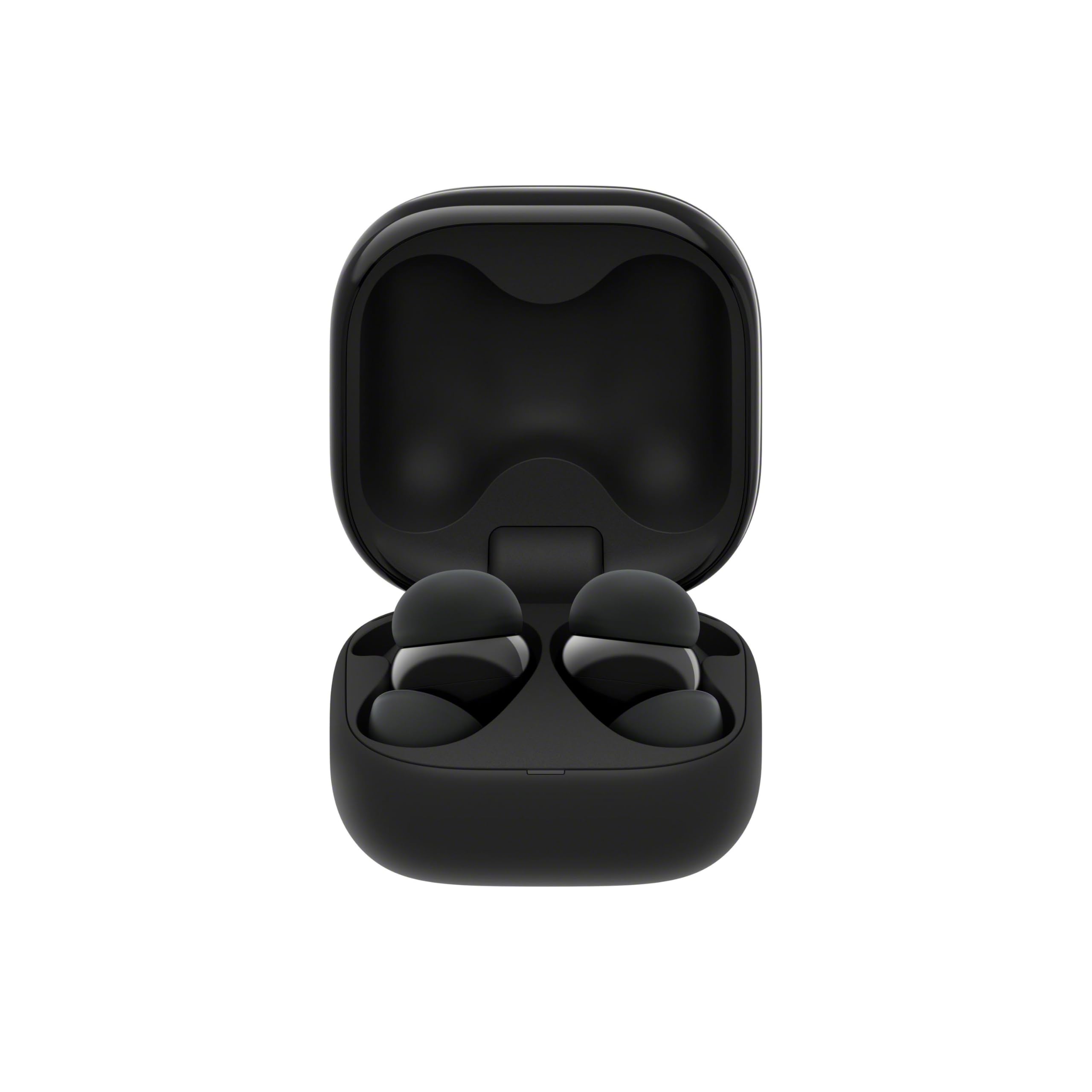 Sony LinkBuds Fit - Ecouteurs Bluetooth sans Fil à réduction de Bruit - Confortables, IPX4, Hi-Res Audio, Mode Ambient Sound, 21h d'autonomie, Connexion multipoint, iOS et Android - Noir