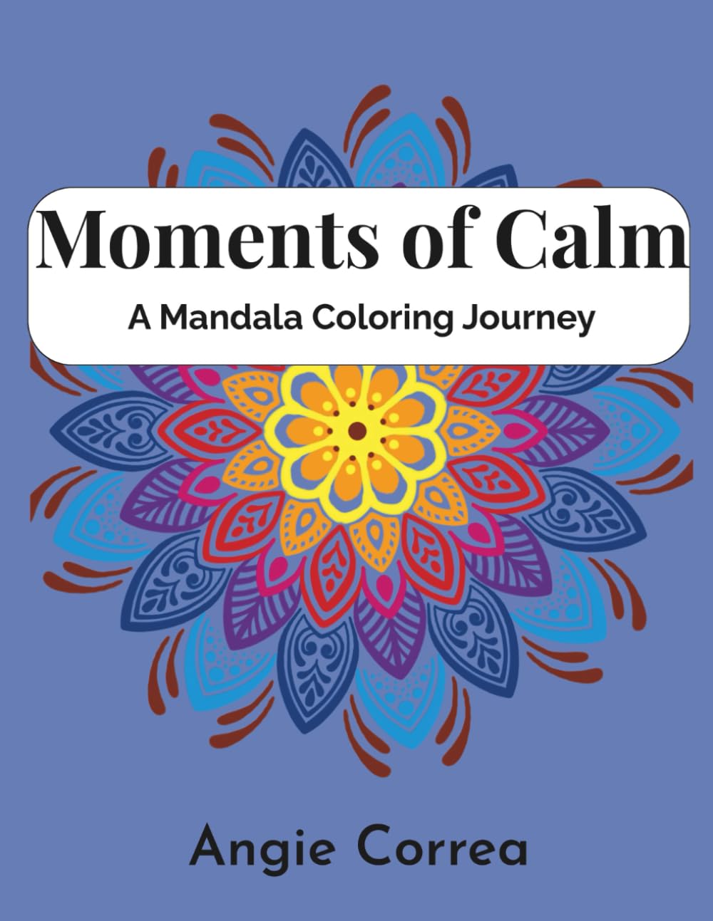 Moments Of Calm: A Mandala Coloring Journey