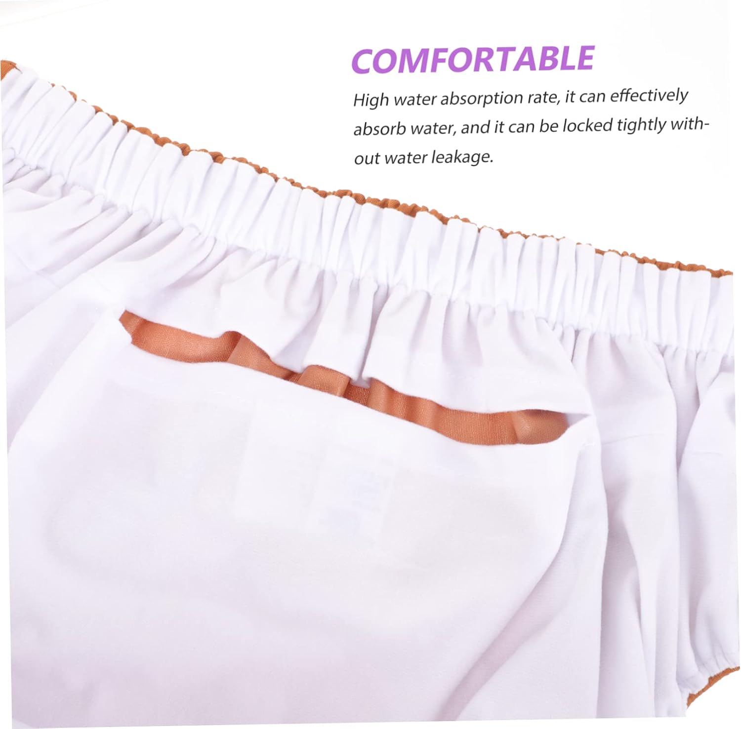Washable Adult Diaper Leakproof Incontinence Pad for Elderly Reusable Cloth Diaper for Home