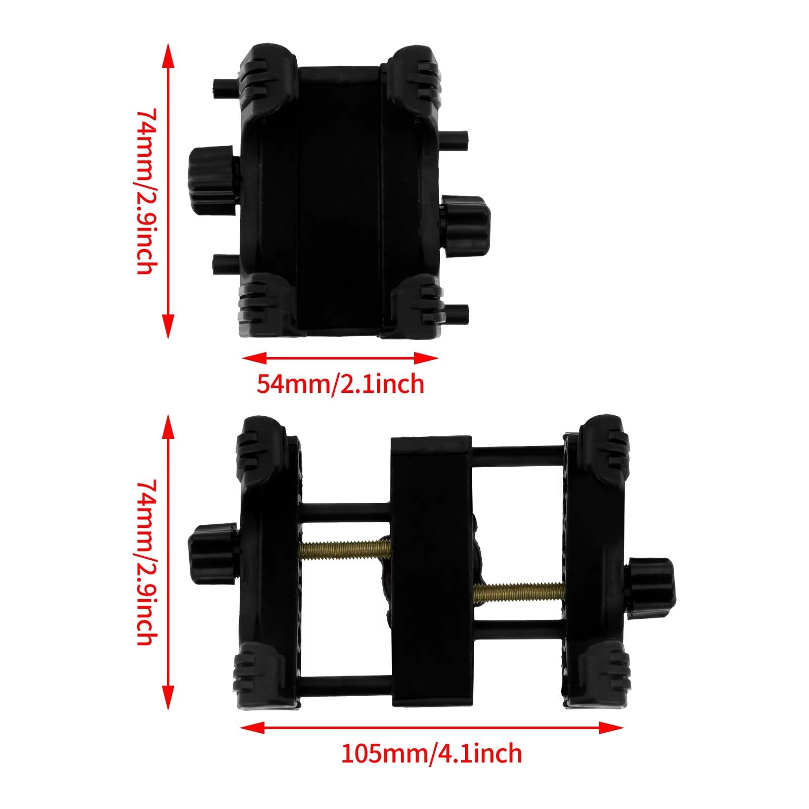 Supporto Per Telefono Moto Per Sportster XL Per Softail Per Touring Supporto Manubrio Supporto Telefono Supporto Dispositivo Cellulare GPS(Holder Bracket C)