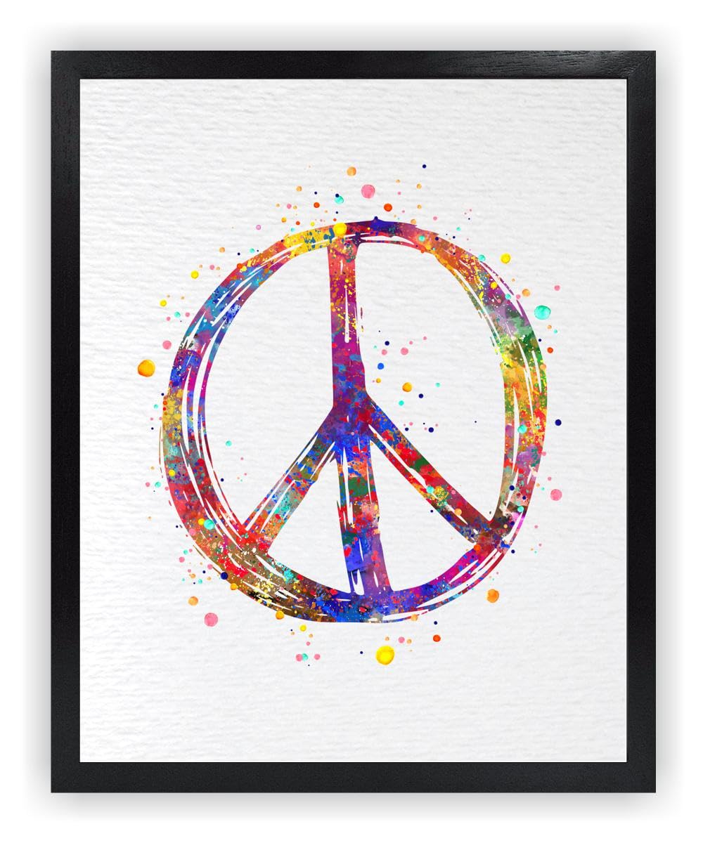 Amazon.com: Dignovel Studios 8X10 Unframed Peace Sign Symbol