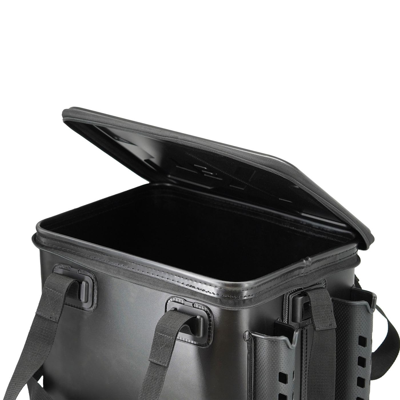Spro TBX Eva System torba, 36,7 x 27 x 26,6 cm, akcesoria wędkarskie, z uchwytem na wędkę i uchwytem na szczypce, wytrzymała pokrywka TBX jako stół, torba wędkarska