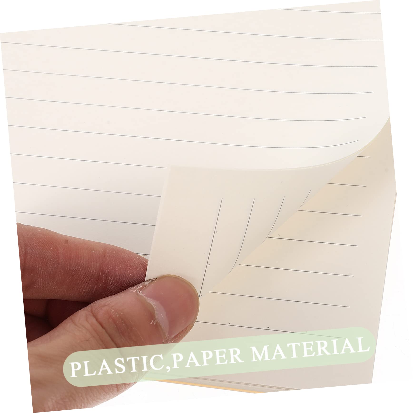 Carnet de Notes Spirale 3 Pièces, Plastique Papier
