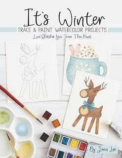It's Winter: Trace and Paint Watercolor Projects