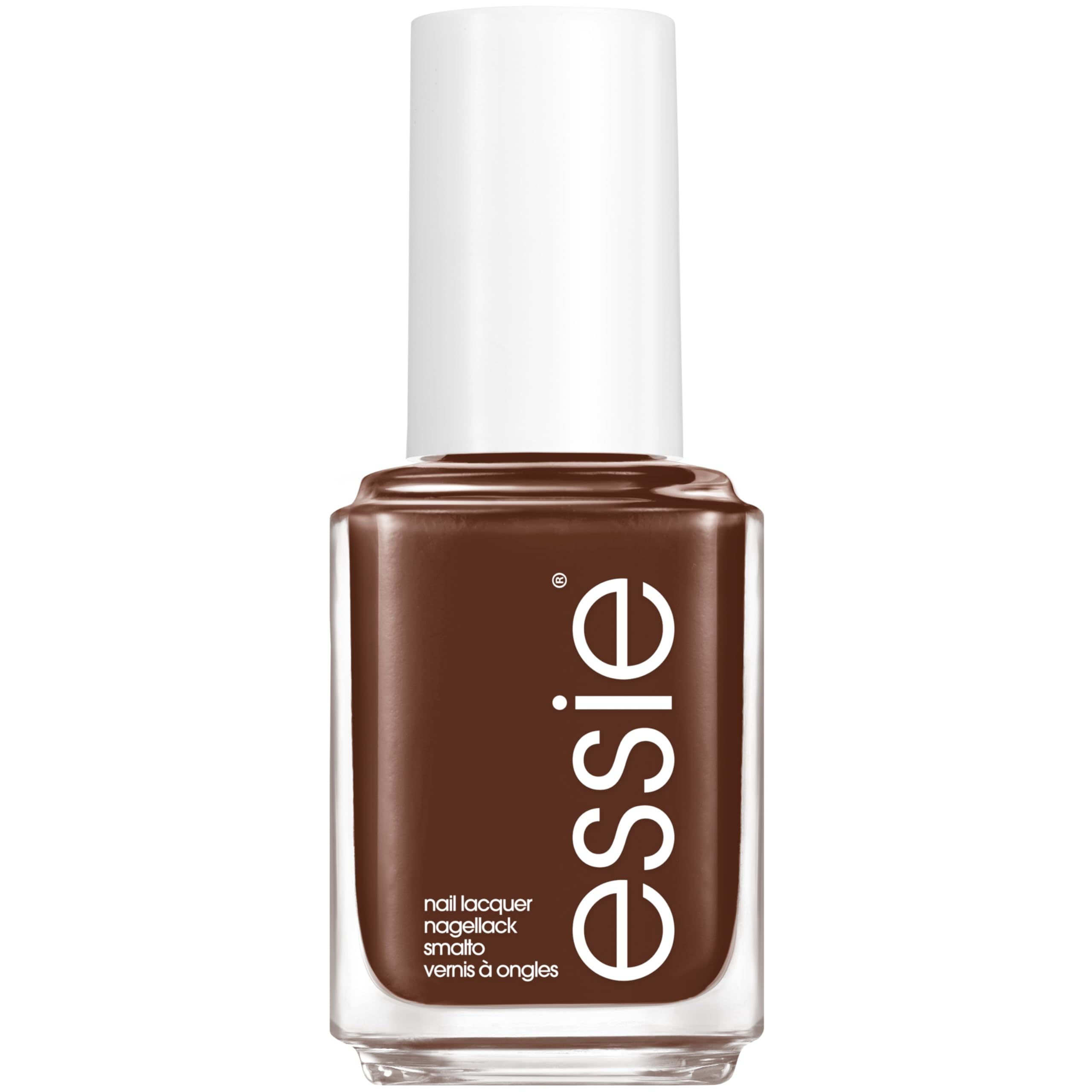 Essie Nail Polish Original, Sepia Retreat, Almond Brown Nail Varnish With Soft Green Undertones, Boho Rodeo Collection, Glossy Shine and High Coverage, Salon Quality Finish, Vegan Formula