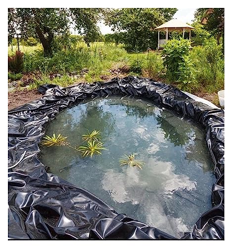 Revêtement d'étang HDPE étanche et résistant de 0,4 mm pour cascade et ruisseau