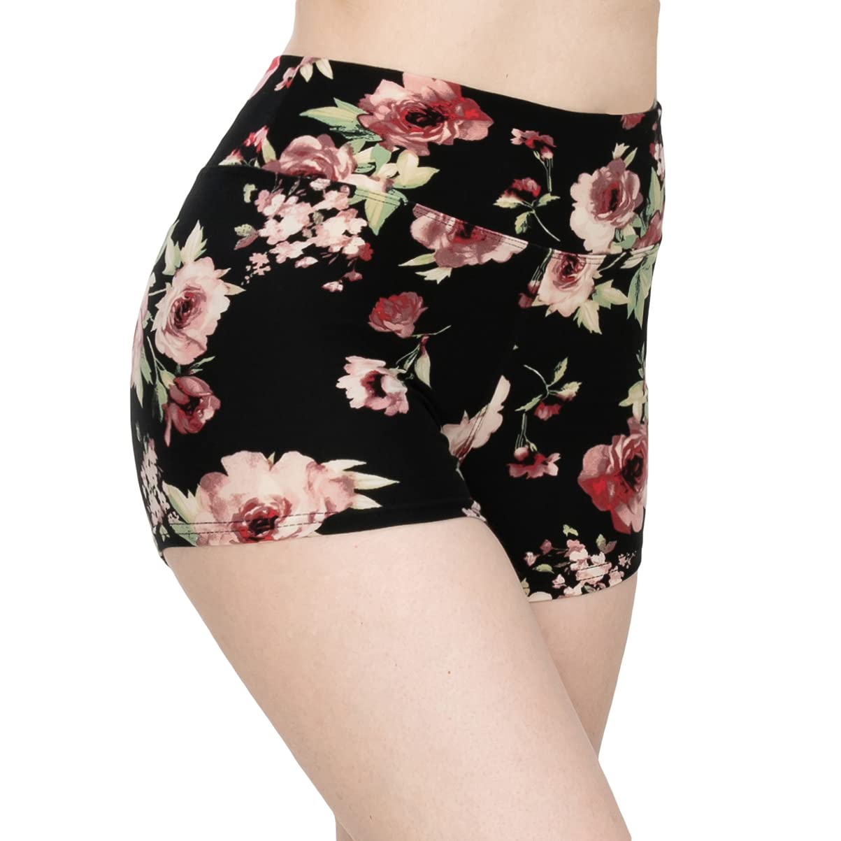 ALWAYS Yoga Shorts for Women – High Waisted Workout Biker Shorts for Yoga, Running &amp; Under Dress Anti-Chafing Comfort