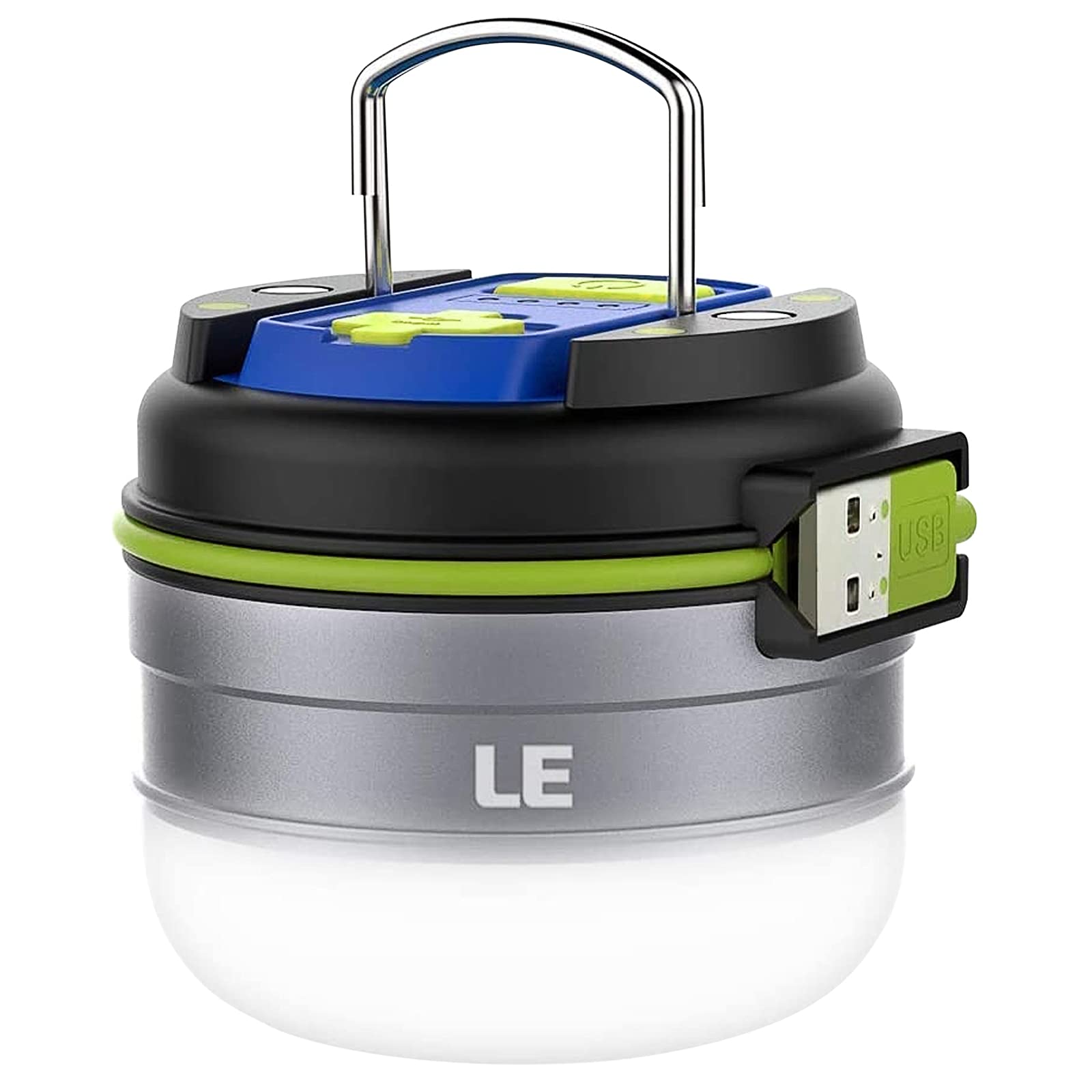 LED Camping Lantern Rechargeable, 280LM, 3 Light Modes, 3000mAh Power