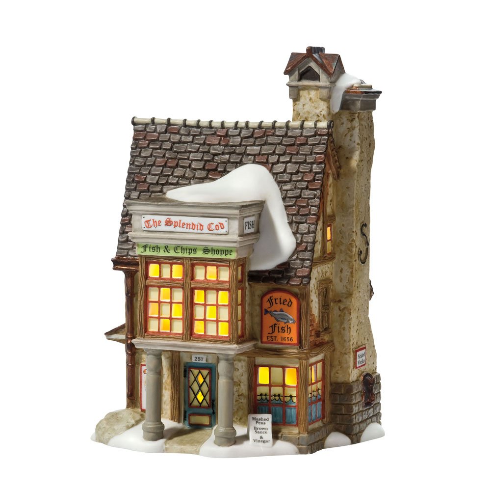 Amazon.com: Department 56 Dickens' Village Splendid Cod Fish