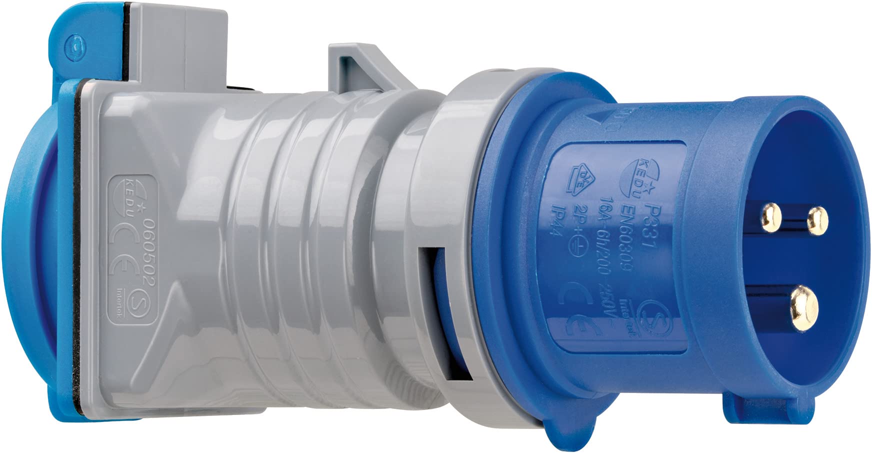 Brennenstuhl Adapter CEE IP44 (wtyczka: CEE 230V/16A, gniazdo: 230/16A)