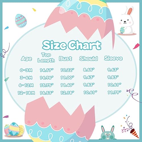 Miniatura 7 de Fairy Baby Easter Outfits Baby Bunny Romper Rabbit Onesies Bodysuit Jumpsuit with Hat Cap Infant Newborn Boy Girls 0-18M