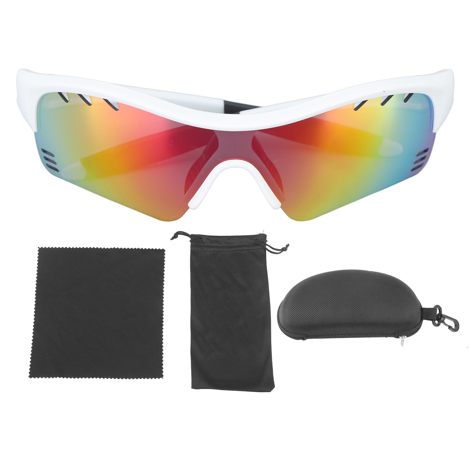 Dweebzilla Kids Youth Boys Girls Round Circle Lens Retro Sunglasses (Silver Frame - Pink Lenses)