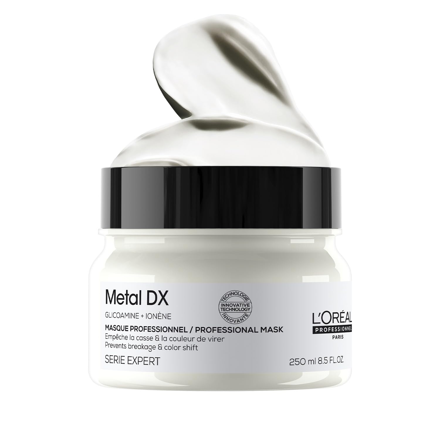 l'oréal professionnel paris L’Oréal Professionnel Metal DX Anti-Deposit Protector Hair Mask - 250ml | Professional Mask for Less Breakage, Get Strong & Shiny Hair | With Glicoamine | For Men & Women-picture-17