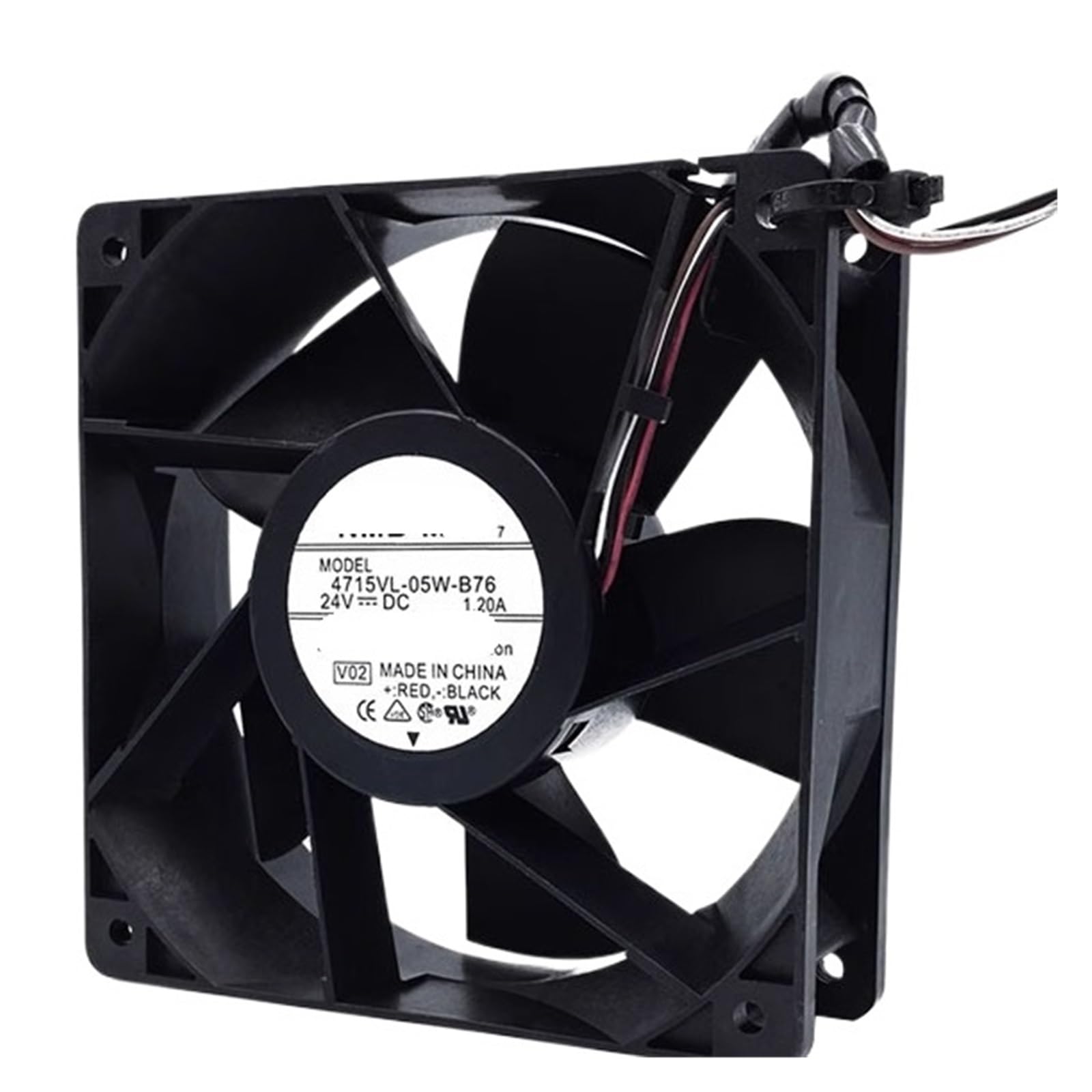 WEUSANXPL 4715VL-05W-B76 24V 1.20A 12038 120 * 120 * 38mm 12cm Cooling Fan