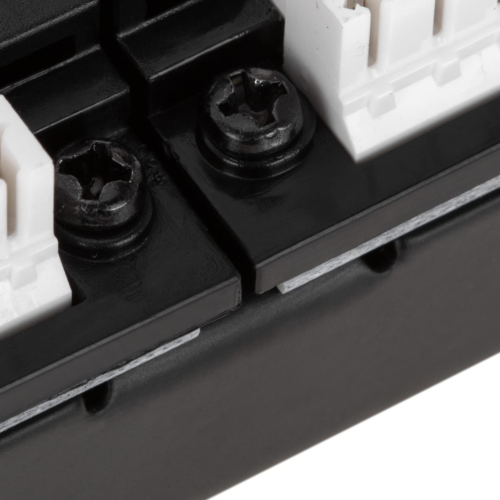 RackMatic - Patch panel 24 RJ45 Cat.6 UTP 1U nero
