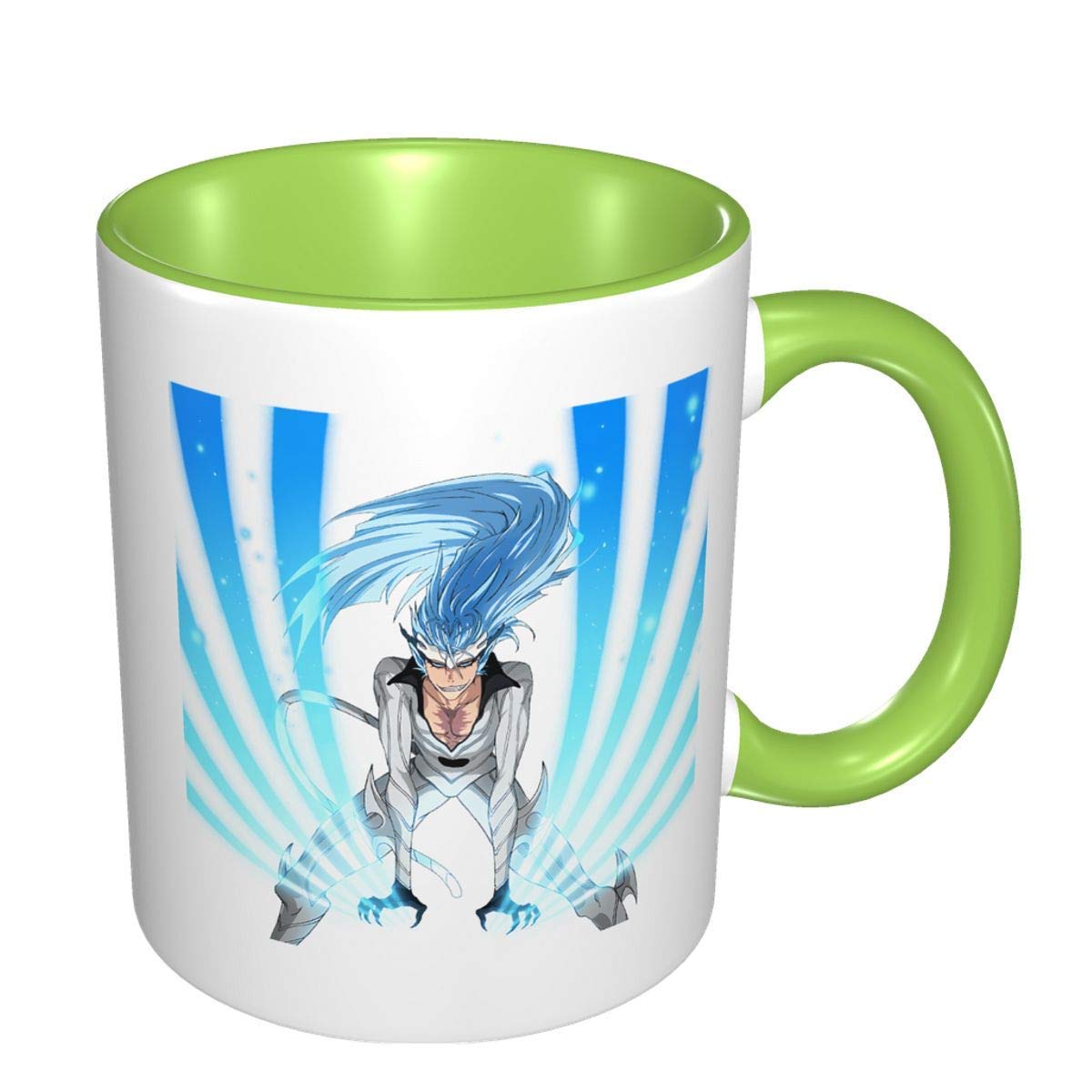 Anime 3D Pattern Grimmjow Jeagerjaques 6th Espada Ceramic Coffee Mugs