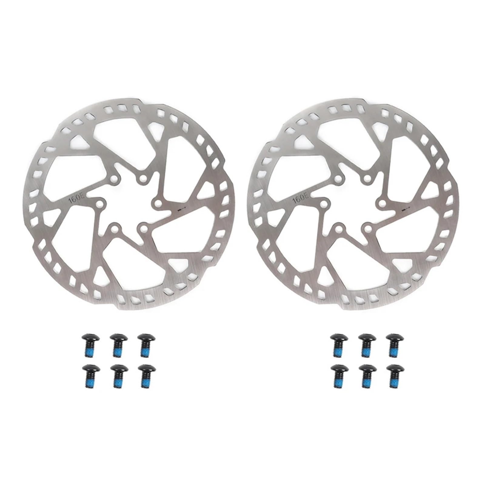 Freins de vélo for Scooter électrique, 2 pièces, 140/160/180/203mm, épaisseur de Disque 2.3MM, Support Abs, Accessoires de vélo(203MM x2)