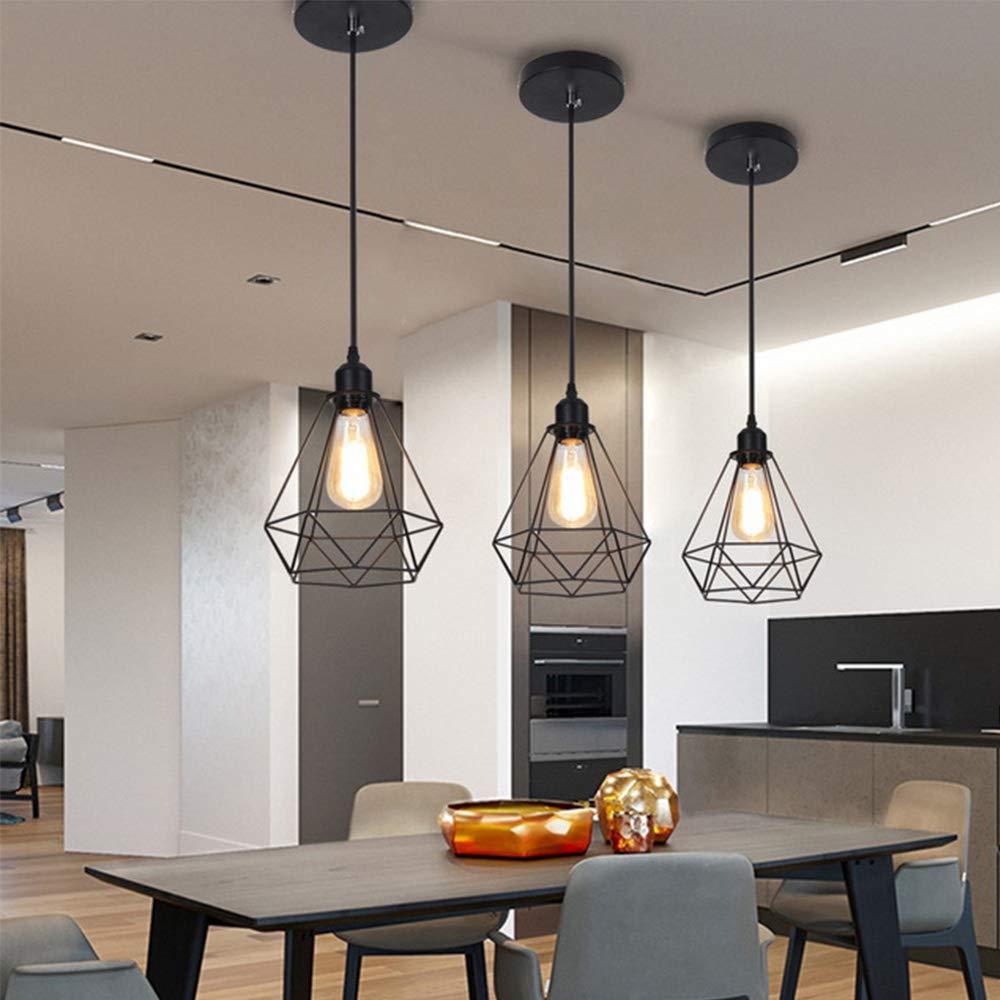 Lampada Da Soffitto Industrial Sticks 2 Luci E27 – Design Retrò In Rame E Nero – Ideale Per Soggiorno, Cucina E Corridoio – Licht-Erlebnisse - 2