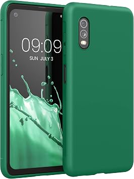 حافظة kwmobile متوافقة مع حافظة Samsung Galaxy Xcover Pro - غطاء سيليكون TPU الواقي الناعم - Pixie Green