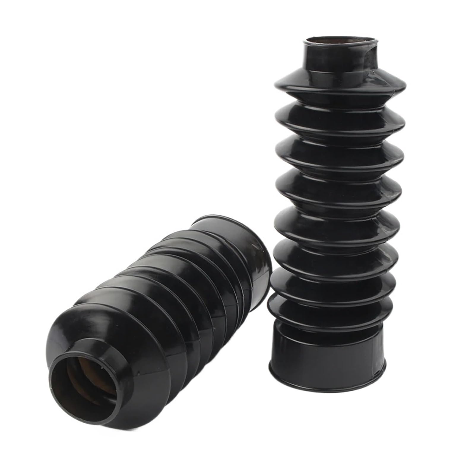 Gabeldeckel Motorrad Passend für Harley Davidson Softail FXST Dyna FXDWG FXWG Motorrad-Vordergabelstiefel Gators deckt Gummi ab
