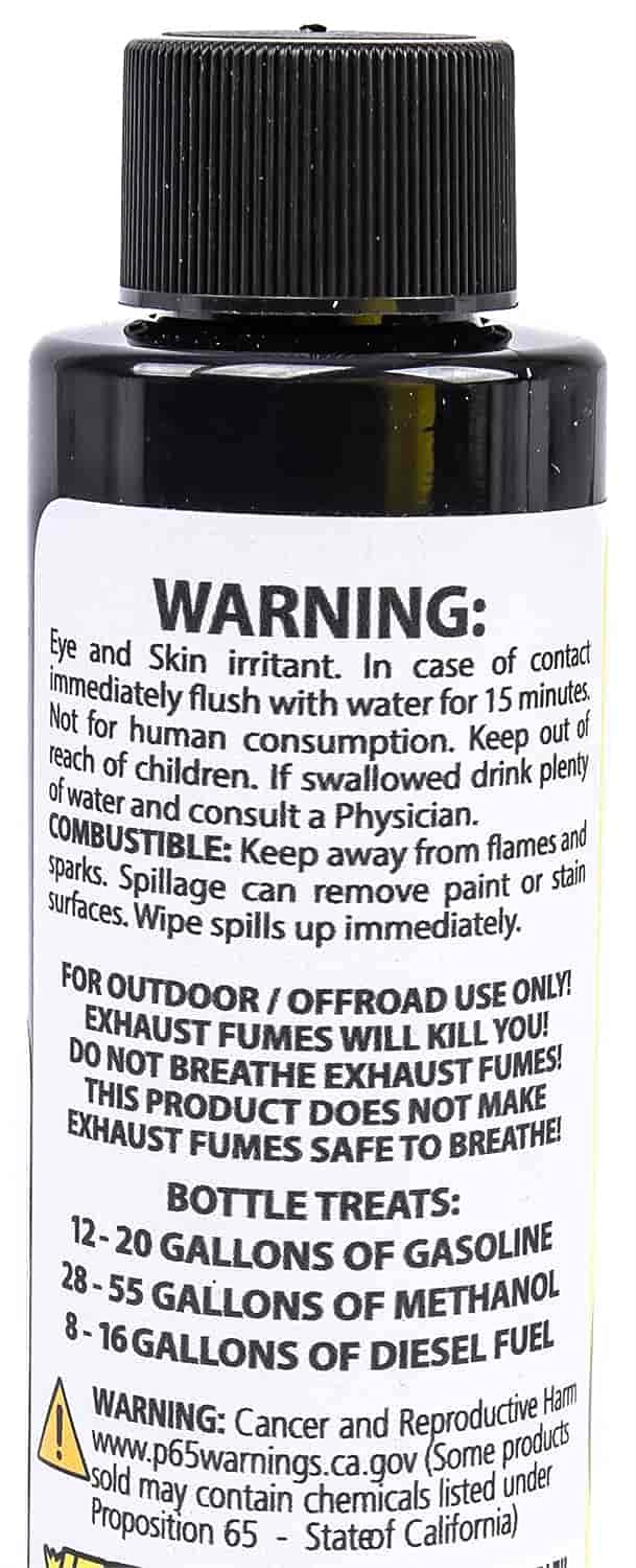 JEGS 63684 Fuel Fragrance Voodoo Scented 4 oz. Bottle Safe for All Internal Comb