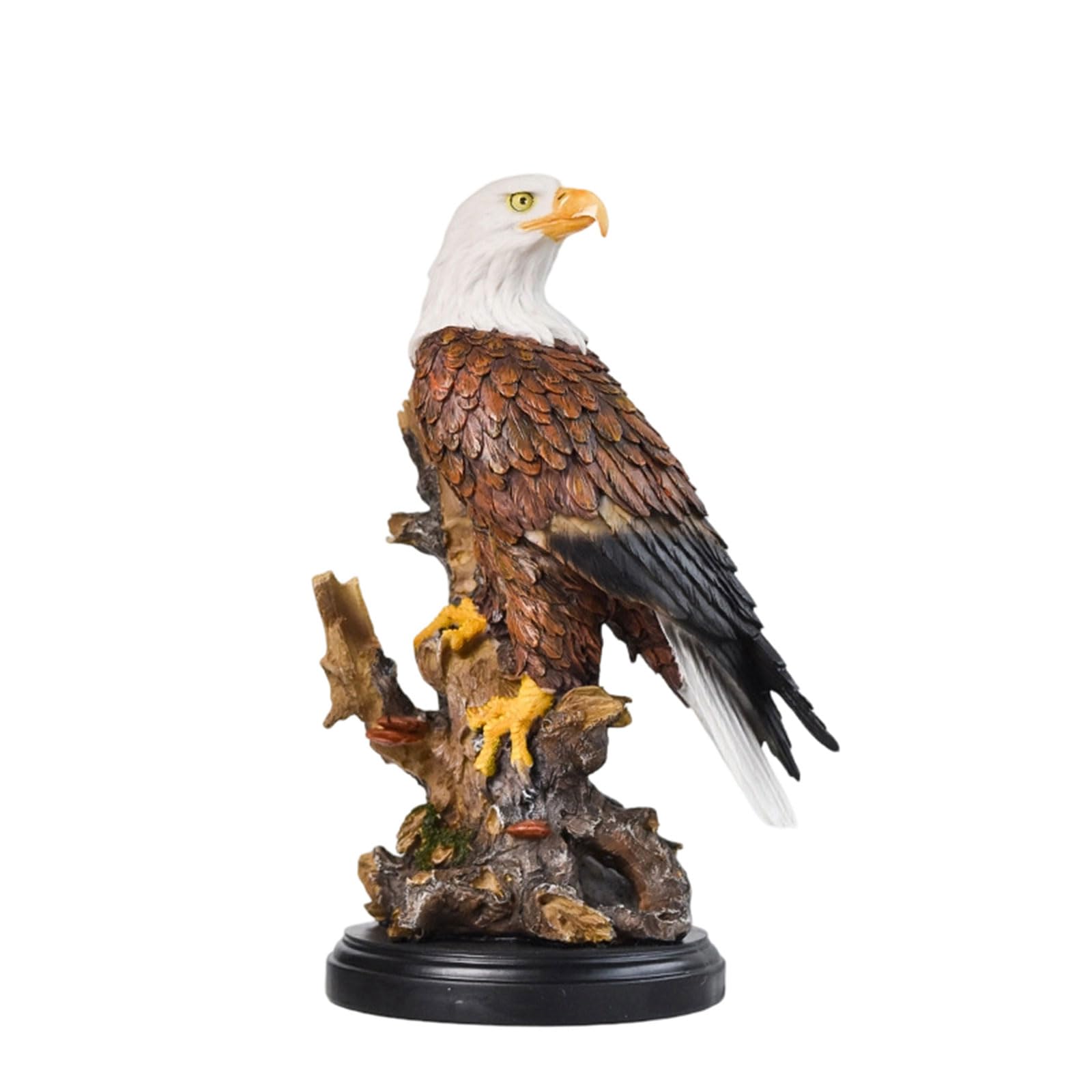 TQUXNGA Magnificent Hawks Statue Decors Yard Art Decors Animal Sculpture Bald Figurines Ornament Home Garden Decorations Bald Statues