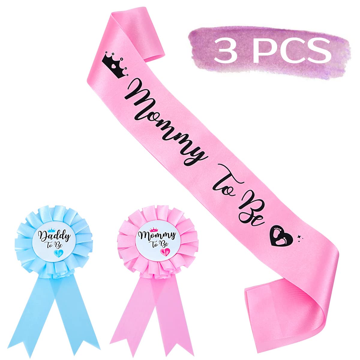 Amazon.com: PATTYCARRI Neutral Gender Reveal Set – Mommy to Be