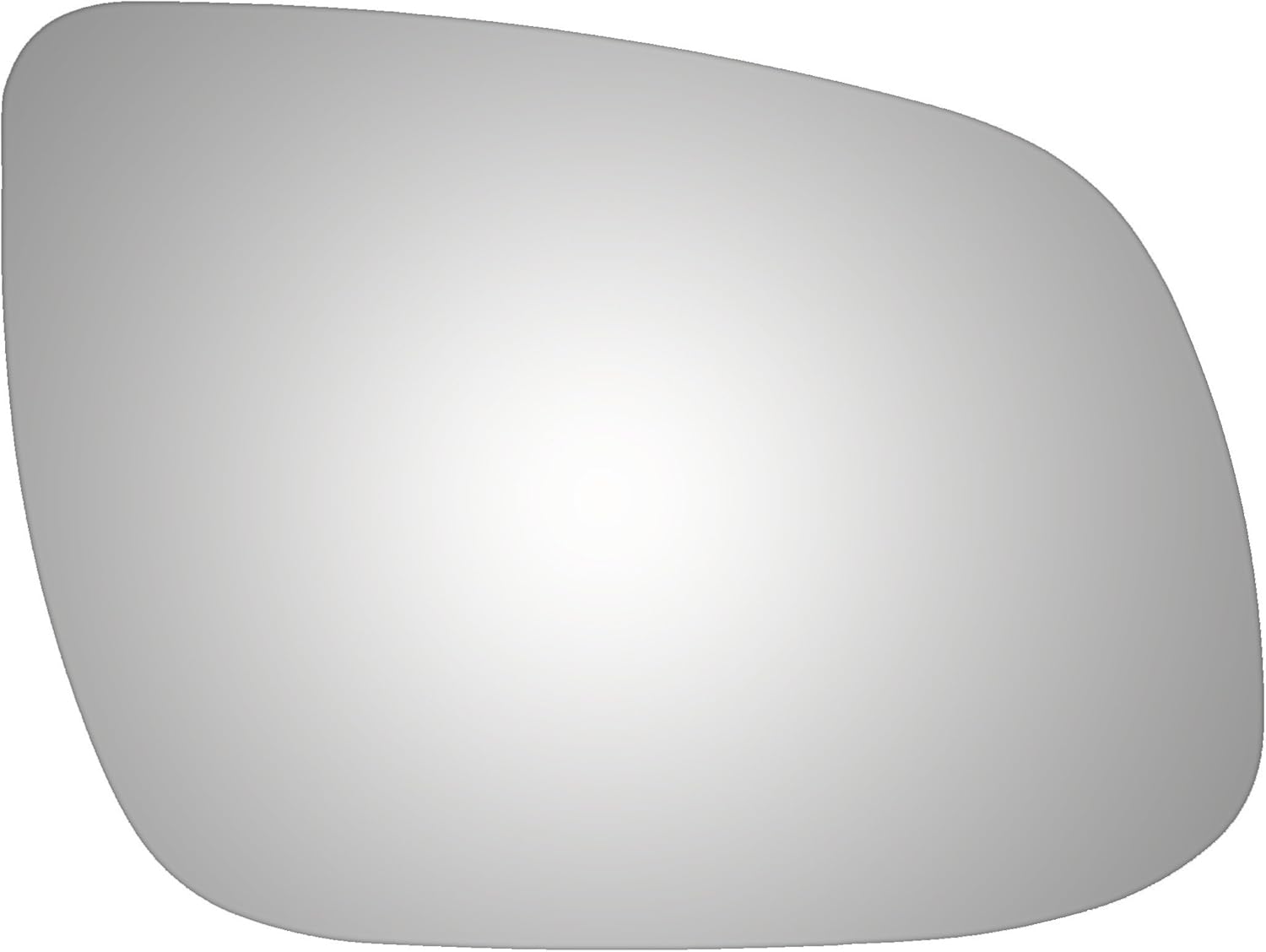 Burco 5449 Convex Passenger Side Manual Replacement Mirror Glass for 11-13 Kia Forte (2011, 2012, 2013)