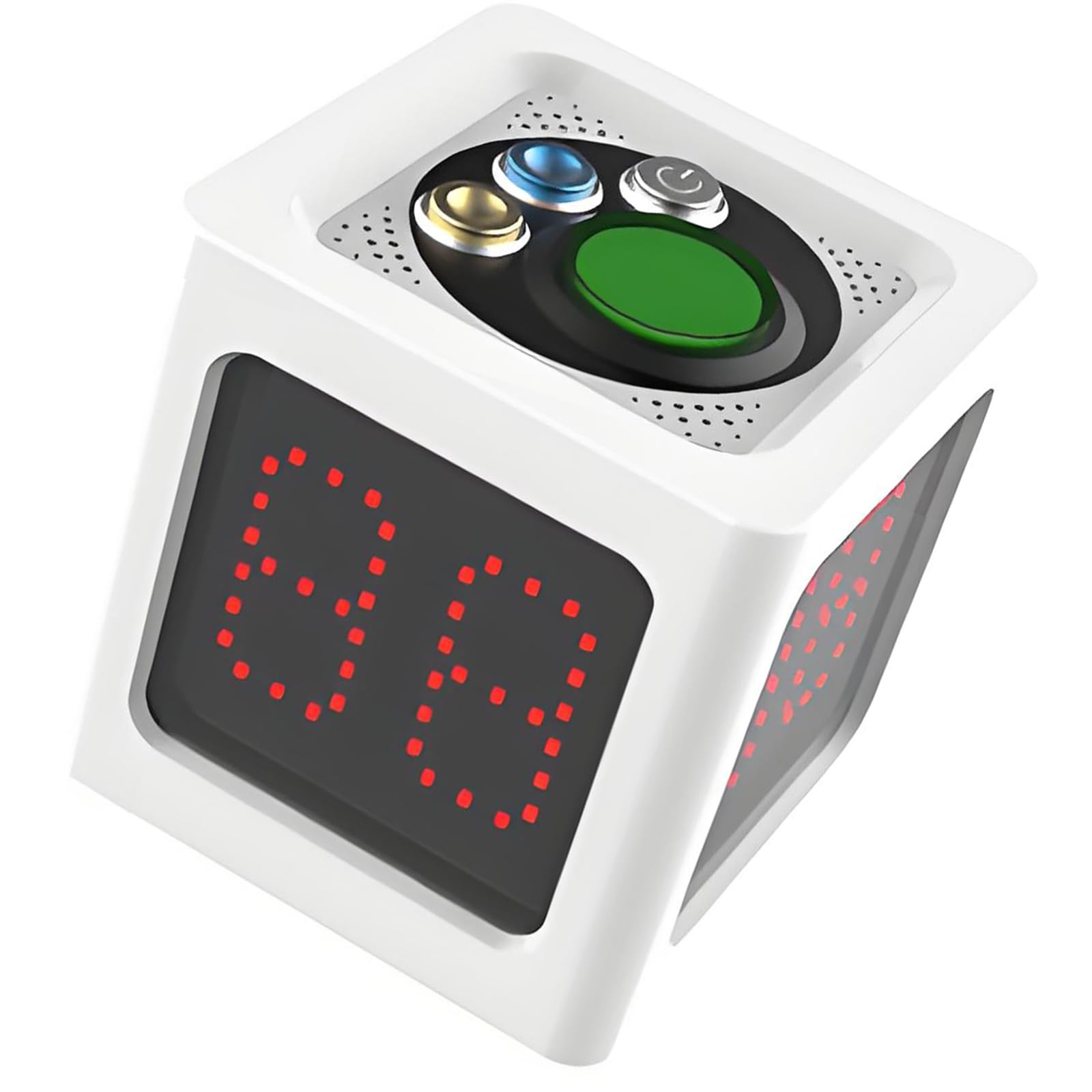 4 Side Chess Timer with Multiple Mode ABS Construction Digital Chess Clock for Board Game & Tournaments Gift Go Clock