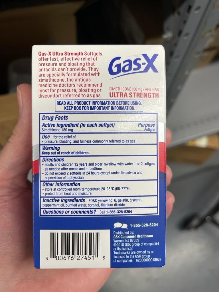 Gas-X Ultra Softgels (Pack of 2)