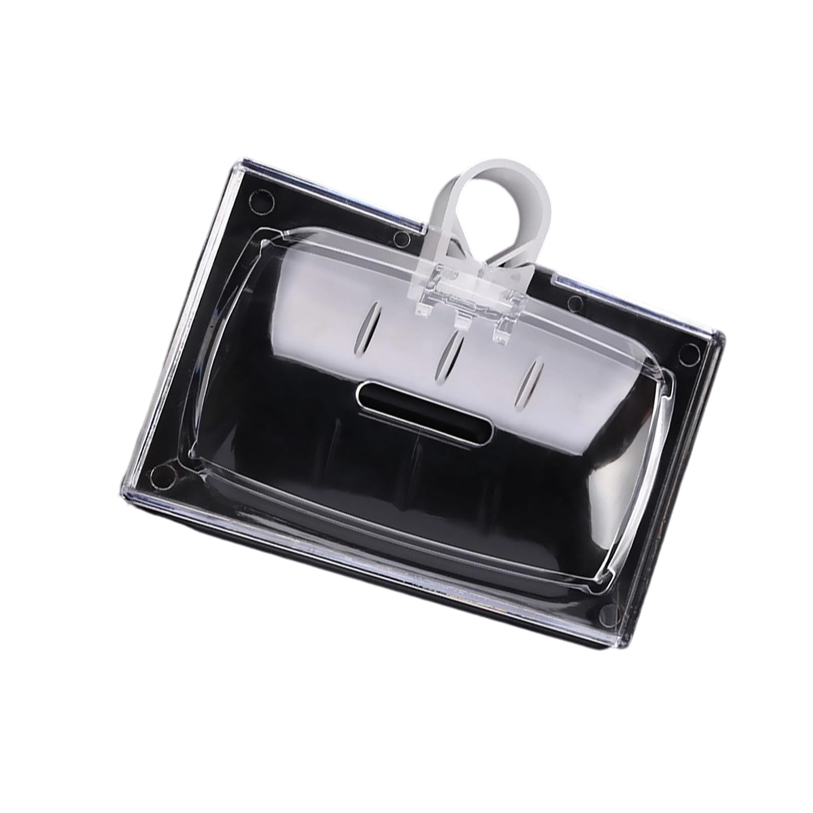 Smooth Soap Defender Tray with Ventilation Conduits Quick Drying Technology Not Slip Rubberized Base Dense Plan for Shower Sink Counter Soap
