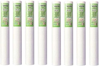 Capital Purerite 20 Inch 5 Micron Spun Filter Solid Cartridge | Sediment Pre Filter for RO, UV, UF Water Purifiers | Water Purification Cartridge | Pack of 8