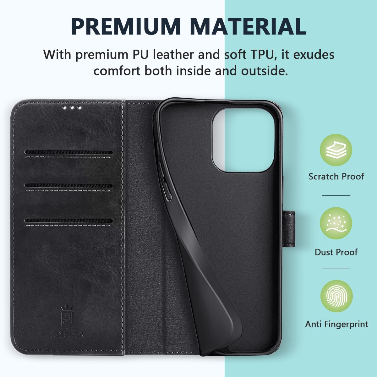 Amazon.co.jp: JOYSIDEA iPhone 13 Pro 財布型ケース、カードホルダー