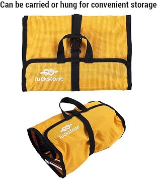 HXBER Climbing Quickdraw Hanging Storage Bag Climbing Gear Organizer Bag Small Tools Organizer Pouch