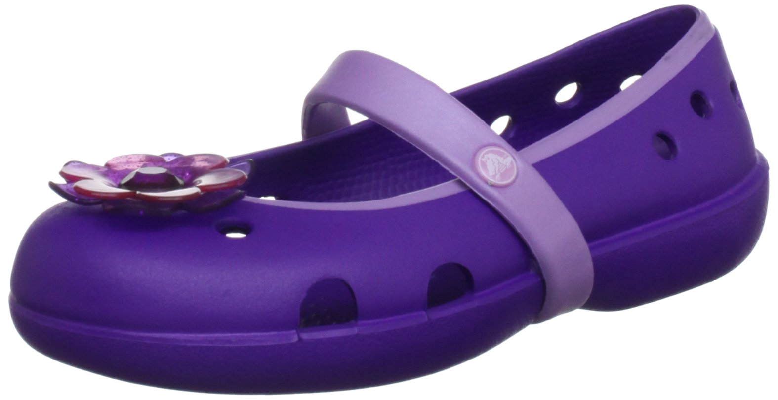 Crocs Girls' Keeley Flower Flat