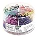 Officemate 97227 Paper Clips,Coated,PVC-Free,150 Giant&300 No. 2, 450/PK,AST